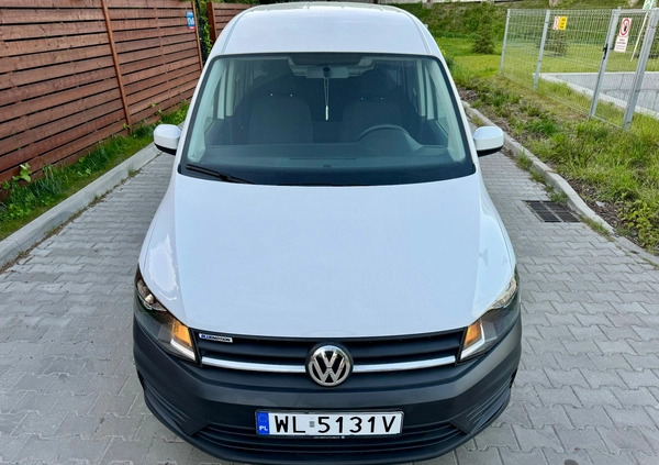 Volkswagen Caddy cena 130000 przebieg: 180000, rok produkcji 2019 z Białobrzegi małe 466